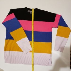 French Connection Colorblock Sweater Size M